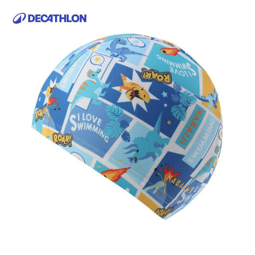Deklon Mesh Schwimmkappe Schwimmausrüstung Kinder-Cartoon Schwimmkappe bequem und atmungsaktiv-5254494
