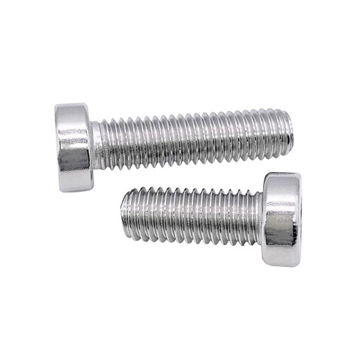 Bingneng 304 stainless steel DIN7984 thin head hexagonal vacuum hollow screw exhaust threading through hole screw bolt M10*45 (5 pieces) aperture 3.0