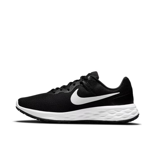耐克（NIKE）/NIKE REVOLUTION 6黑白男女情侣缓震透气跑步鞋 DC3728-003 白蓝紫FJ1049-100 40