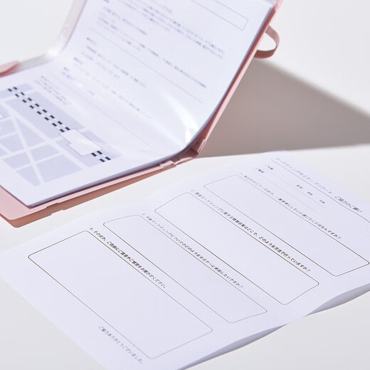 Kingjim Jingong Lose Leaf Book Neues CN9854Te Lose Leaf Book Hochwertiges Lose Leaf Notebook Notebook Großer CN9856te Lose Leaf Notebook A4-R-Pink