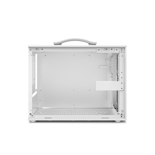 Unbekannt Player M1 Tragbares Gehäuse, Desktop-Mini-Glasseite, transparent, Gaming-MATX-Computer, kleines Gehäuse, M1-Gehäuse, Weiß