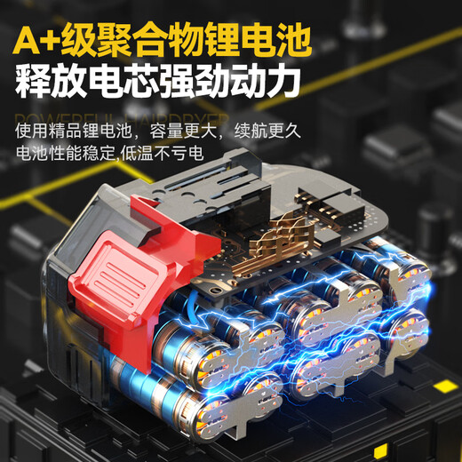 Deyun ducted violent fan storm blowing snow dust removal turbine industrial blower high-power powerful hair dryer blowing dust