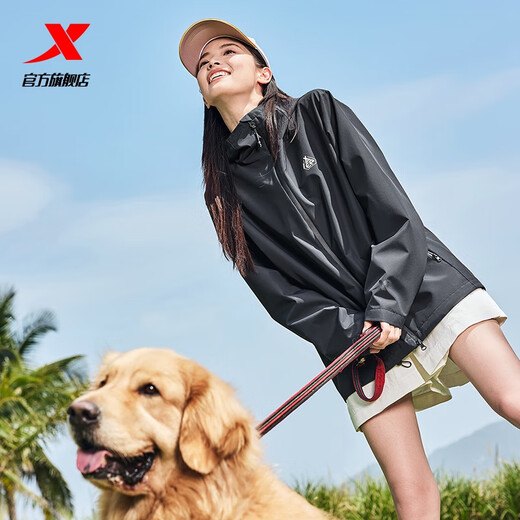 Jaqueta de concha suave de ala xtep cubierta de piel clara nueva chaqueta transpirable protección solar traje de pesca negro l