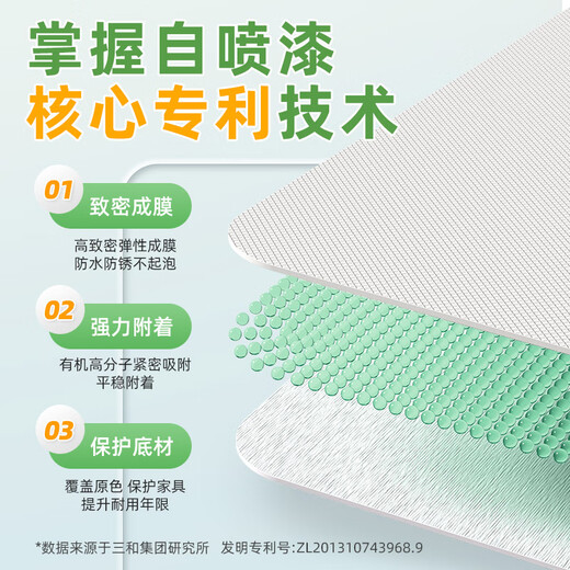 Sanhe water-based self-spray paint, metal anti-rust paint, automatic spray paint, color-changing paint, environmentally friendly paint, water-based 4 matte black