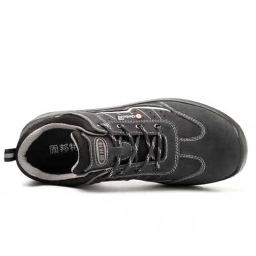 Gubant 6624 Zapatos de protección de mano de obra transpirable de verano Anti-showing y anti-Punteura Caquero de cuero ácido resistente y zapatos de trabajo de cabezal de acero alcalino 6624 44