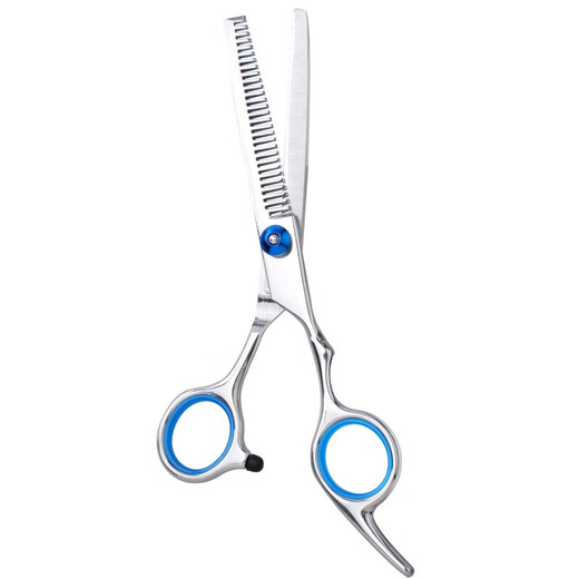 Laiwang Brothers Pet Grooming Scissors Dog Shearing Scissors Comb Cat Hair Trimming Tools Straight/Tooth Scissors/Curved Scissors Starry Sky 6.5-inch Dental Scissors