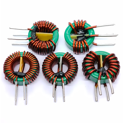 Hanshi Hengye base choke ring ring common mode inductor ferrite 10A high current 5mH-0.8 wire-vertical insulated wire (20 pieces)