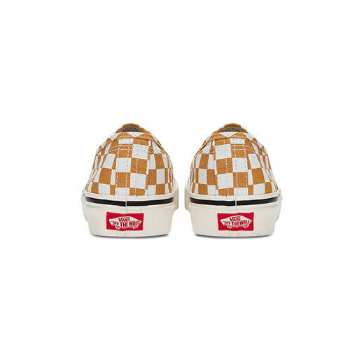 VANSAuthentic 44 DX 44 Dx Classics Classic Low Top Canvas Shoes Men and Women Orange Orange 34.5