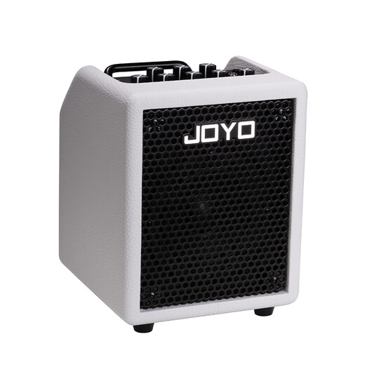 Zhuole Electric Bass Speaker 2025 New BA-30 Portable OTG Live Recording, Playing and Singing Full-range Analog Dynamic Sound BA-30 White + JM60 Metronome + Gift Package