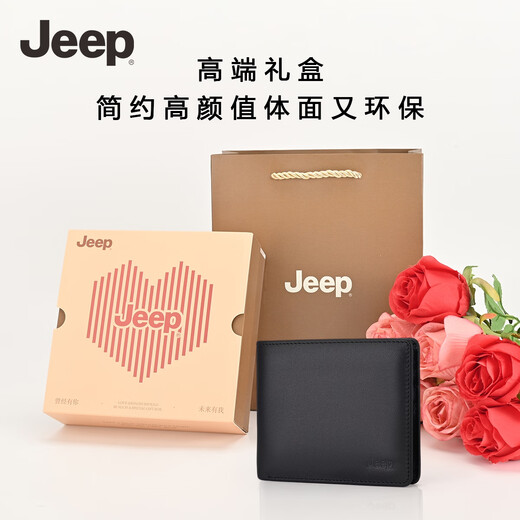 Jeep Jeep Wallet Мужчина подлинная кожаная кожаная длинная многокарточная сумка для головы слой кожих кожих кошелек подарок для папы