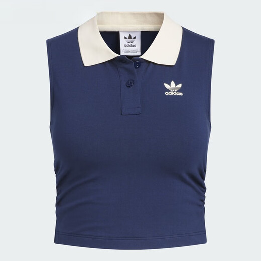 
Adidas Clover Women's Cloth 2025 Autumn New Hot Girl Short Tight Lapel Padded Vest KE3893 JC6772 Hot Brown_Skirts_Built-in Leggings L