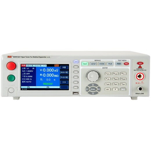 溥畔美瑞克RK7505Y医用泄漏电流RK2670Y耐压2678YM接地电阻仪 RK9930AY医用程控接地电阻仪含13