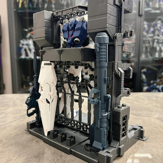 顺丰现货】6636MG独角兽带兽笼6637 可爆甲1/100拼装模型玩具 中通发货】6637 MG独角兽OVA 【 原配置