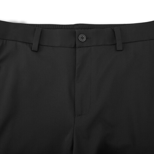 VJC [Gleicher Stil für die Theke] 2025 Frühlings- und Sommer -Neue Herrenbekleidung Klassische Business Fashion Persönlichkeit Casual Hosen B25BP3519 Schwarz S /46