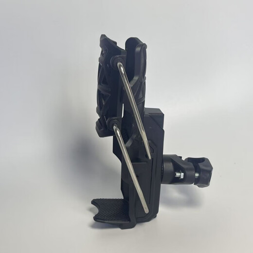 Minghuitong Adaptive Motorcycle Protector Water Cup Holder Electric Vehicle Scooter Universal Water Bottle Holder Bicycle Quick Release Cup Holder Black-Nylon Hoop Style