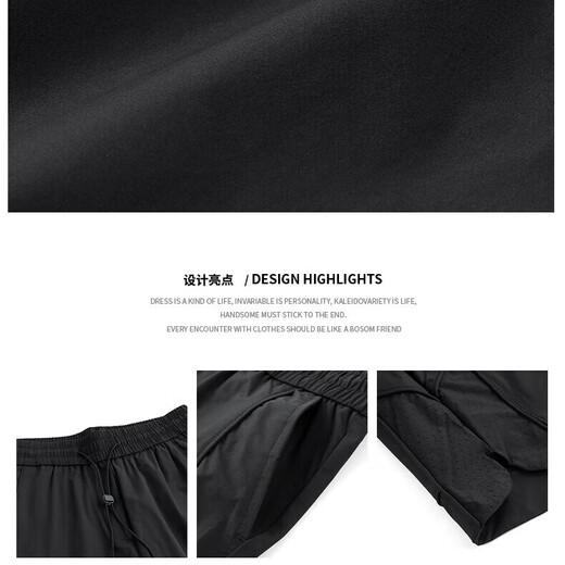 
2025 American hottest men's and women's work shorts sports quick-drying comfortable and versatile double pocket five-point pants 15242 orange red 2XL 145-165Jin [Jin equals 0.5 kg]