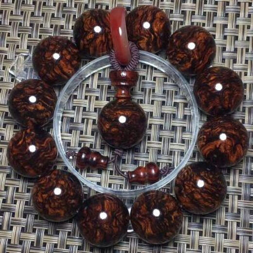 新款黄花梨手串手链2.0高油高密男士沉水老料佛珠念珠纯.天然随机 新款黄花梨手串手链2.0高油高密男士沉水老料佛珠念