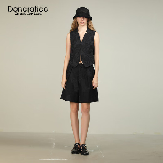Donoratico Dayiyan Literario Retro 2025 Summer Nuevo Producto Estilo casual Colores mixtos y patrones florales jacquard