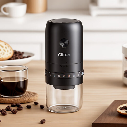 CLITON portable espresso machine set electric espresso machine capsule extraction small home outdoor office S2 metal water tank dual-use version + gift set