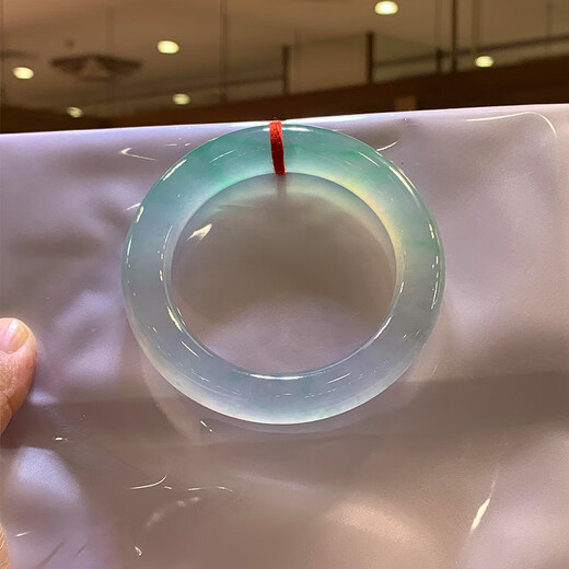 Oris Sake Warm Breeze Burmese ice-seed jade jade bracelet, genuine light luxury women's model for wife (processed) Sake Warm Breeze jade jade bracelet 56mm-57mm (free jade pendant + high-end gift box)