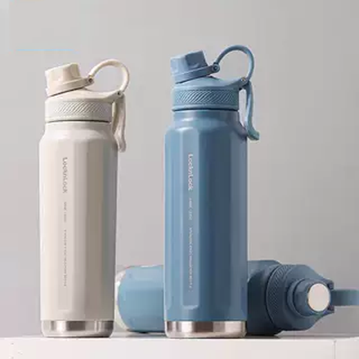 乐扣乐扣探索保温杯便携大容量水壶保冷杯户外运动水杯高颜值露营 LHC693绿色1000ml 微瑕无包装盒