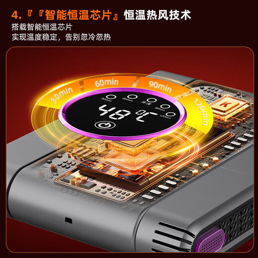 Fat Donglai Shoe Dryer, Shoe Warmer, Deodorizing Dryer, Full Wet Baking Shoe Dryer, Shoe Warmer, Xiaomi Double V Bracket Gray Upgrade, Rose Salt Box + Speed