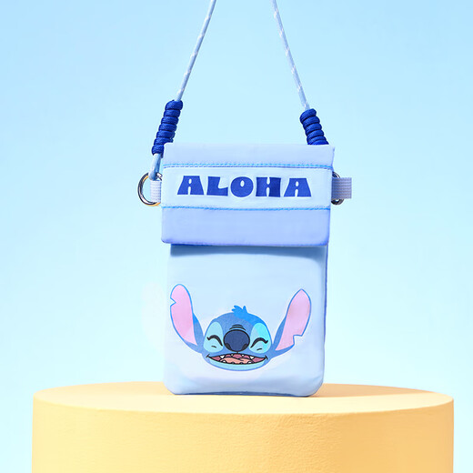 MINISO Disney Stitch Hawaii series mobile phone bag