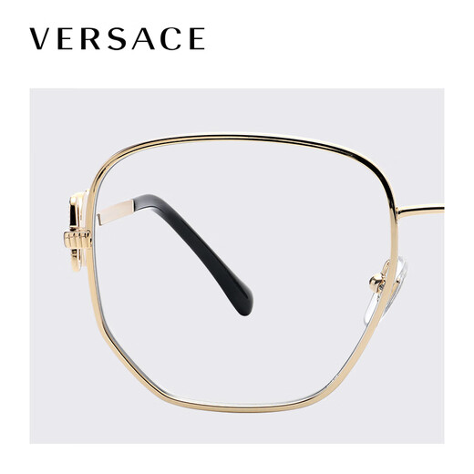 范思哲（VERSACE）光学眼镜框女款全框多边形近视超轻镜架专业可配镜片1283 1002 54