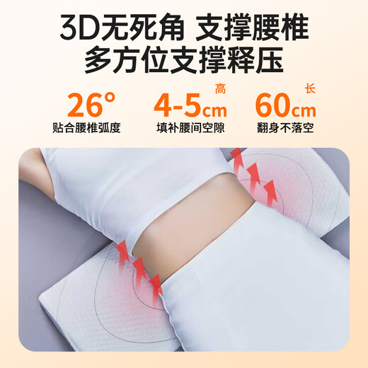 Jingwu lumbar pillow bed lumbar pillow lumbar disc protrusion sleeping pad lumbar support waist cushion ergonomic lumbar pillow