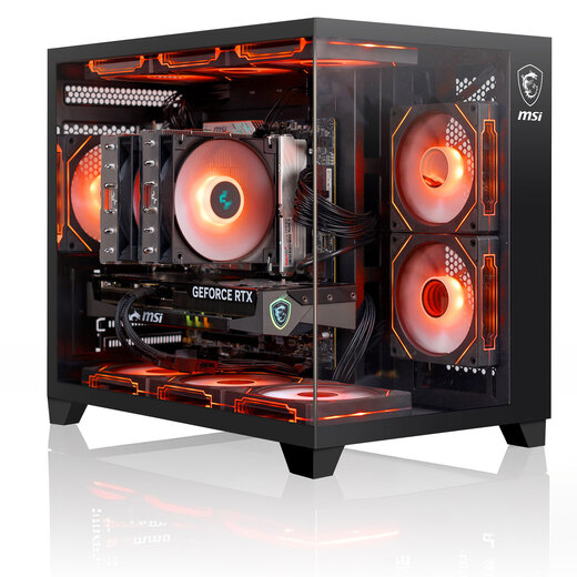 MSI Intel 24-issue interest-free 265K i5 14600KF 5060Ti RTX5070Ti 5080 console game DIY assembly machine computer desktop 14600KF+MSI 5070丨Delta full blood high frame丨with seven