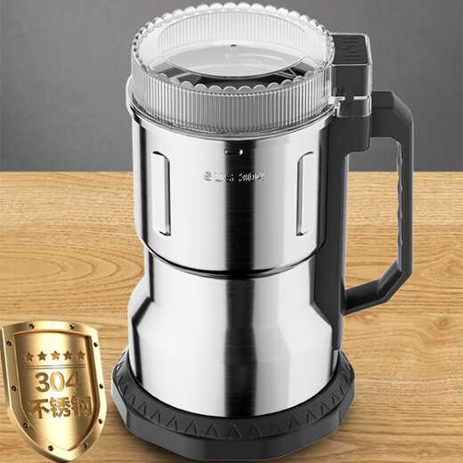 Murenking multifunctional grain mill, wet and dry grinder, household grinder, ultra-fine Chinese herbal medicine grinder, 800G grinder, 304 models, full gift package (only supports dry grinding)