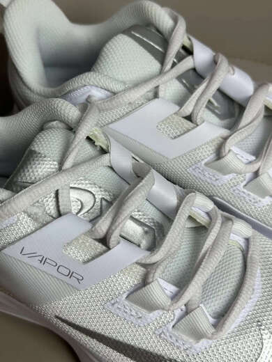 Nike (NIKE) Court Vapor Lite HC tennis shoes first generation silver training shoes women's DC3431-133 same style for men and women 37.5 If you get a fake one, you will pay three times the amount 31 white silver DC34-133b