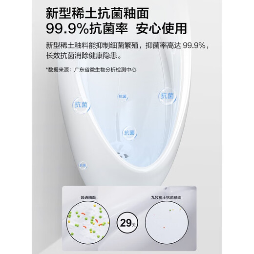 九牧感应小便斗商用感应马桶挂墙式男用小便池13071 (置地式)智能感应款交流电J13088