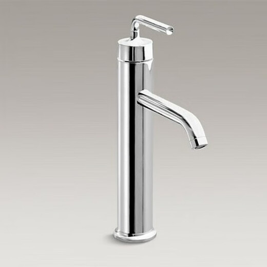 Kohler K-14404TK-14402t Pioruisi gebürstete Hochgefahr-Waschkunst Single-Becken-Wasserhahn K-14402 Flansch Gold