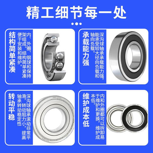 
SKF Bearing Open type 6228 6230 6232 6234 6236 6238 6240 M C3 Original imported 6230/C3 open type without seal