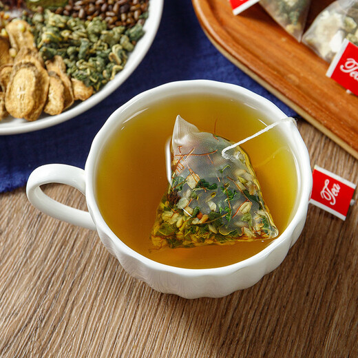 北京同仁堂原料正宗葛根苦瓜桑叶子玉米须茶青钱柳中老年喝的茶苦瓜提取物独 【真材实料/独立三角包】 玉米须苦瓜葛根桑叶茶【2包】
