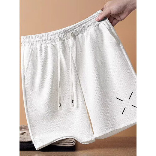 忆克萨运动休闲短裤男士夏季薄款宽松五分裤2025新款潮流百搭休闲 itisOK卡其 2XL