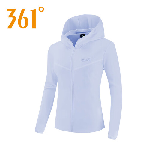 361 degrés célibataires de vent pour les femmes 2024 Été fine fine ice-feeling respirant écran solaire lâche confortable veste de sport à capuche décontractée lait lilky l (170)
