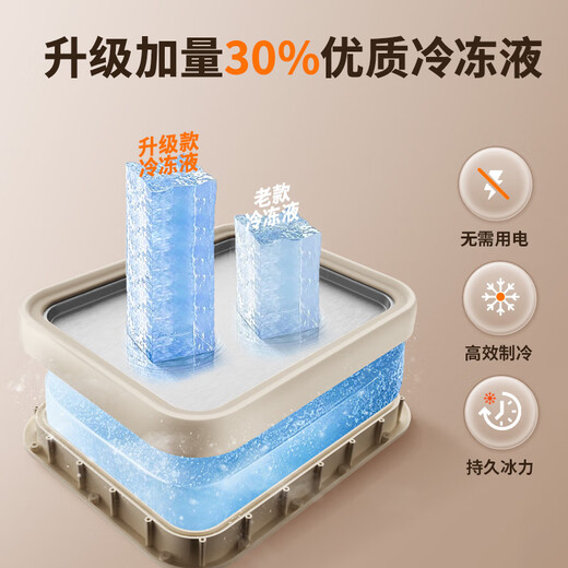 荣事达（Royalstar）炒酸奶机家用炒冰板炒冰机儿童自制DIY炒酸奶冰激凌机2025新款纯钛面板炒冰盘网红制冰机 CB07A蜜露紫【316不锈钢/防尘盖】炒冰铲*2