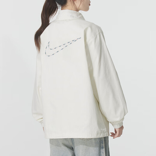 
Nike (NIKE) Women's Clothing 2025 New Summer Sportswear Fashion Outdoor Windproof Jacket Casual Fitness Training Woven Jacket IH9274-047 XL