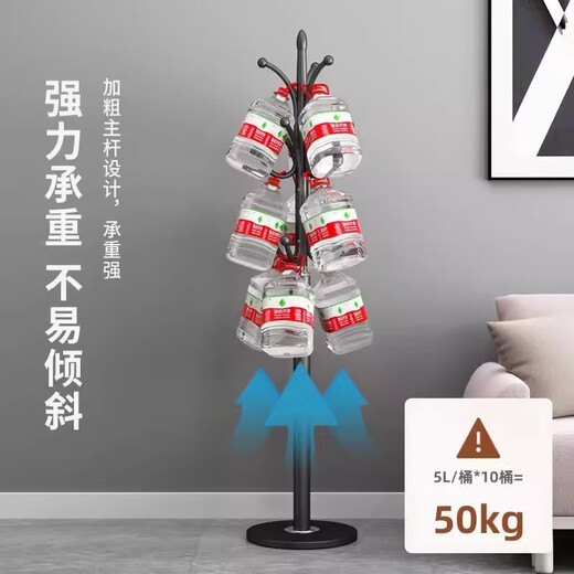 SGMW coat rack floor-standing bedroom clothes rack living room vertical wrought iron clothes hanging rack indoor single pole storage rack hanging bag rack