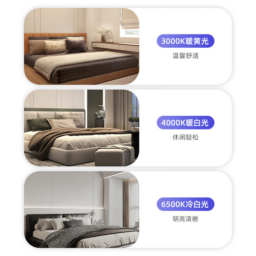 Philips (PHILIPS) ceiling lamp wick LED lamp panel lamp panel modification module wick 7W white light (6500K) diameter 139mm