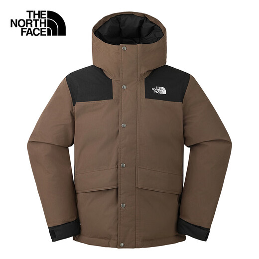 The North Face North Down Jacket Men's Outdoor Warm Goose down Parker 89Z0 Brown/5EX M