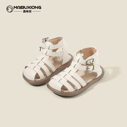 Boe [offizielles Flaggschiff] OCC-Mädchenschuhen Baby Kleinkinderschuhe neue Sommersandalen High Top Children's Roll 9221 Beige 22 Fabrikbestellpreis-25 (100 Paar)