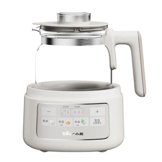 Bear all-glass thermostatic kettle, thermostatic kettle milk regulator, maternal and infant grade hot water kettle, baby milk kettle 1.3L