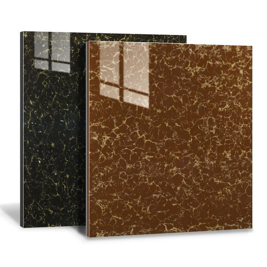 Wen Yijia Guangdong Ceramic Tile 800 600*600 Polished Brick Vitrified Tile Cloth Pilates Living Room Bedroom Tile Floor Beige Pilates (One Box) 600*600