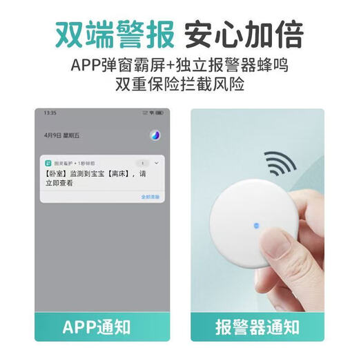 
Turing Care Baby Care AI Intelligent Monitoring Baby Monitor Crying Detection Visual Tracking Oral and Nose Mask Reminder