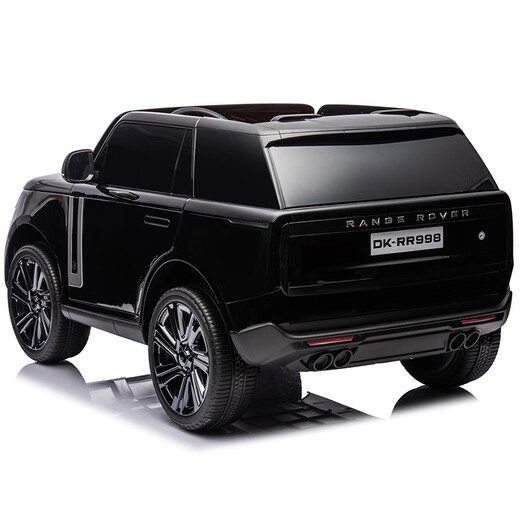 WORK BABY Land Rover Range Rover children's electric car four-wheeled with remote control toy car can sit on off-road car baby baby standard white four-wheel drive soft wheels + soft seat + remote control
