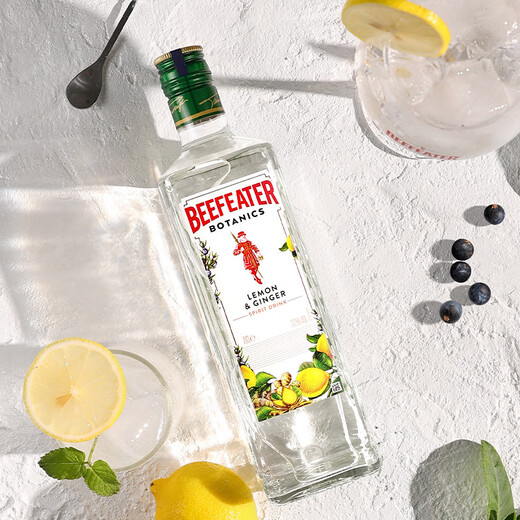 必富达（Beefeater）洋酒 英国 伦敦 柠檬生姜 金酒 风味配制酒 700ml 