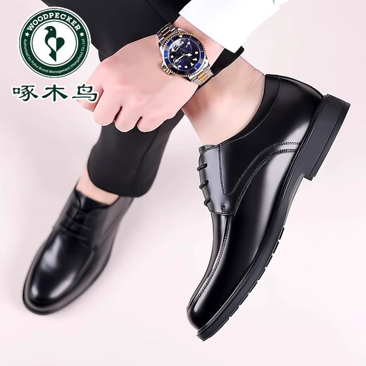 Specht Lederschuhe für Männergeschäft formelle Fassungsvertretende Frühlings- und Herbst -neue koreanische Art.